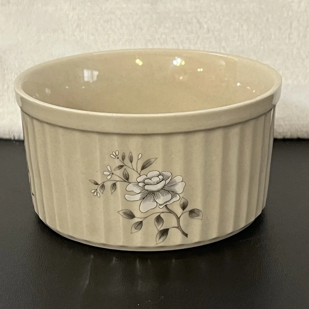 JMP Southampton Stoneware Collection Ribbed Ramekin Japan Dishwasher Microwave